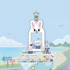 Kpop Cartoon PhotoCard Frame Keychain