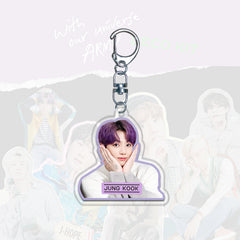 JIN SUGA JIMIN JK Acrylic Keychain Pendant