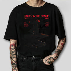 HOPE ON THE STAGE Graphic Short Sleeve T-Shirt