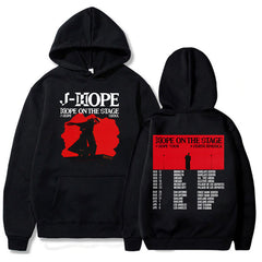 Unisex Kpop J-Hope Print Loose Hoodie