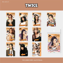 10PCS TWICE TEN The Story Goes on Transparent Photocard