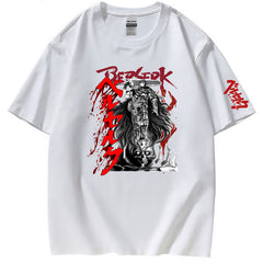 Unisex Anime Guts Printed Pullover T-shirt