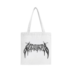 Trendy Kpop Logo Zipper Tote Bag