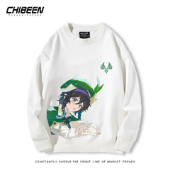 Venti Barbatos Game Crew Neck Sweatshirt