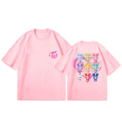 Twice Doll Logo Print Short-sleeved T-shirt