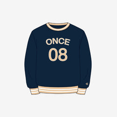 KPOP Once Loose Pullover Crew Neck Sweater