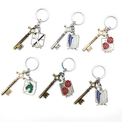 Anime Logo Keychain Pendant