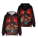 ST Season 5 Digital Print Pullover Hoodie