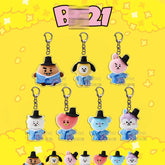 BANGTAN Cartoon Doll Pendant Acrylic Keychain