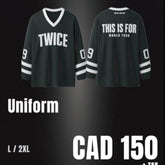 TWICE < THIS IS FOR > TOUR V-neck T-shirt