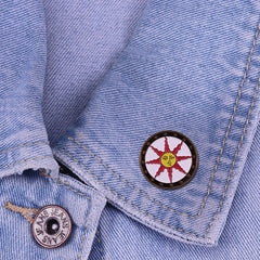 Trendy Game Logo Badge Pin