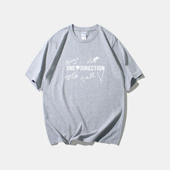 1D Signature Short Sleeve Crew Neck T-Shirt