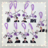 BANGTAN Acrylic Pendant Rope Keychain