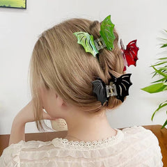 Nightweaver Bat & Spider Hair Clip