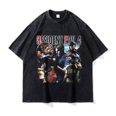 Retro Game Kennedy Washed Short Sleeve Tee