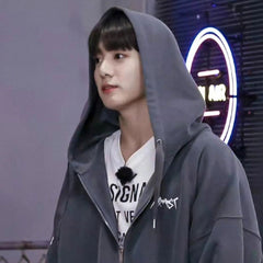 Unisex Y2K Style Kpop Zipper Hoodie