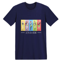 Casual Anime Print Short-sleeved T-shirt