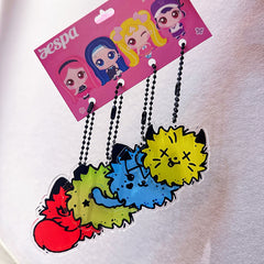 AE Acrylic Pendant Keyring Set