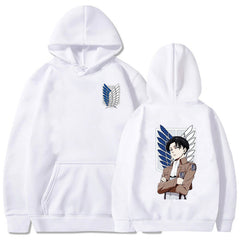 Men's Anime Graphic Printed Loose Hoodie