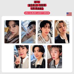 BANGTAN WORLD TOUR ARIRANG Photocard USA Lucky Draw