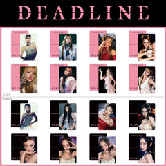 BP ROSE JENNIE DEADLINE Photocard 8pcs