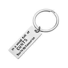 My Everyday Thoughts Keychain