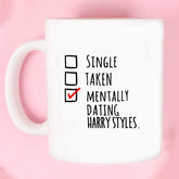 Letter Printed Coffee Mug