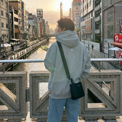 Lee Know Funny Loose Pullover Hoodie