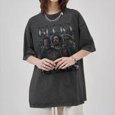 Unisex Retro Bucky Yelena Washed Loose Top