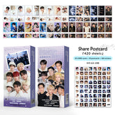 ATZ Album Your Friendly Ghost Postcard Stickers