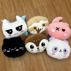 BM Plush Doll Throw Pillow