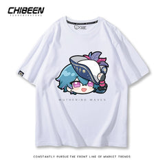 Versatile Game Emoji Short-sleeved T-shirt