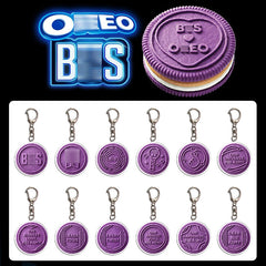 BANGTAN Cookie Acrylic Keychain Pendant