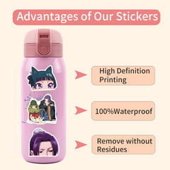 60 Pcs Anime Graffiti Stickers