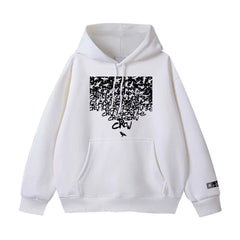 We Made Album Graphic Print Pullover Hoodie