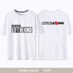 Trendy Game Logo Short Sleeve Cotton T-Shirt