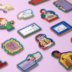 Friends Acrylic Refrigerator Sticker
