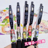 Anime Black Neutral Pen Set