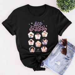 Unisex Kpop Graphic Short-sleeved T-shirt