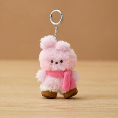 KPOP Mini Scarf Plush Doll Pendant
