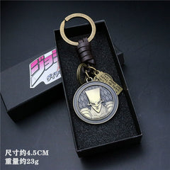 Anime Cowhide Rope Keychain Pendant