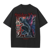 Unisex Trendy Spider Printed Short-sleeved T-shirt