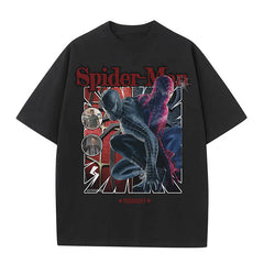 Unisex Trendy Spider Printed Short-sleeved T-shirt