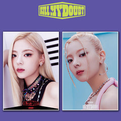 KILL MY DOUBT Poster Wall Sticker 2pcs
