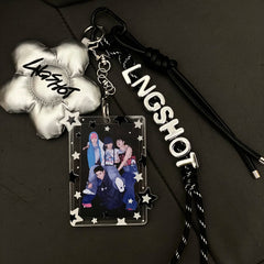 OHYUL RYUL WOOJIN LOUIS Acrylic Card Sleeve Bag Pendant