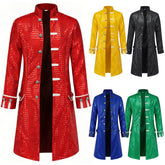 Vintage Mid Length Sequin Coat Costume