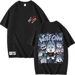 Funny SKZ Graphic Printed Short Sleeve Tee