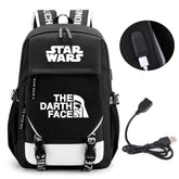The Darth Face Large Capacity Backpack