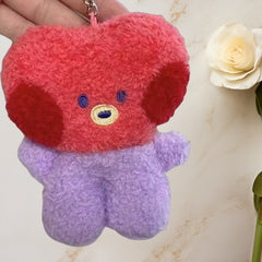 Cartoon Kpop Mini Plush Pendant