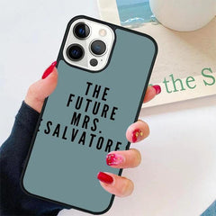 Salvatore Letter Soft IPhone Case